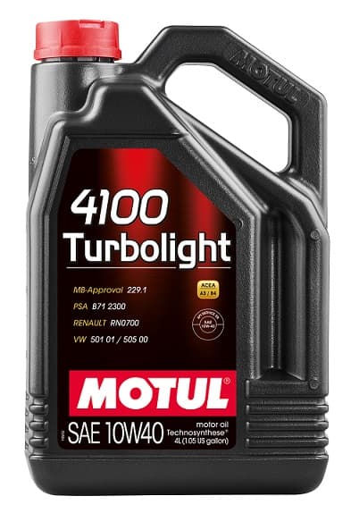 Motul 4100 Turbolight 10W40 4L